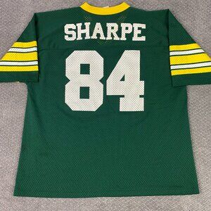 Vintage Green Bay Packers Football Jersey Men's XL Sterling Sharpe Logo 7 USA
